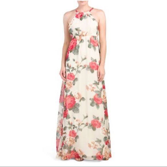 Show Me Your MuMu Amanda Floral Dress Size Medium - Picture 2 of 4